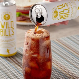 Wild Bill's Craft Beverage Co. Sarsaparilla Soda 12 fl. oz. - 12/Case