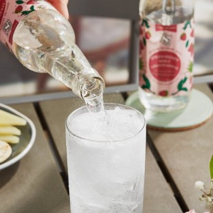 Reading Soda Works Strawberry Mint Lemongrass Sparkling Botanical Soda 12 fl. oz. - 12/Case Reading Soda Works Strawberry Mint Lemongrass Sparkling Botanical Soda 12 fl. oz. - 12/Case