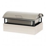 Cal-Mil Vista 8 Qt. Coastal HDPE Chafer with Soft-Close Lid 28620-141 Cal-Mil Vista 8 Qt. Coastal HDPE Chafer with Soft-Close Lid 28620-141