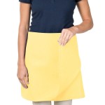 Intedge Yellow Poly-Cotton 4-Way Waist Apron - 38