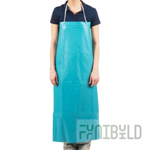 San Jamar 614DVA20-GN Teal 20 Mil Vinyl Dishwasher Apron - 45