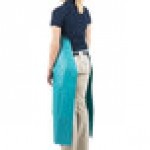 San Jamar 614DVA20-GN Teal 20 Mil Vinyl Dishwasher Apron - 45