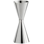 Arcoroc by Chris Adams CAP51 Mix Collection 1.5 oz. & 2 oz. Stainless Steel Japanese Style Jigger by Arc Cardinal Arcoroc by Chris Adams CAP51 Mix Collection 1.5 oz. & 2 oz. Stainless Steel Japanese Style Jigger by Arc Cardinal