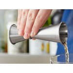 Acopa 1 oz. & 2 oz. Stainless Steel Japanese Jigger Acopa 1 oz. & 2 oz. Stainless Steel Japanese Jigger