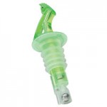 Precision Pours 134 CL F 1.75 oz. Crystal Clear Measured Liquor Pourer with Fliptop - 12/Pack