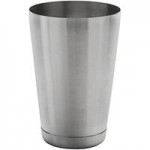 American Metalcraft 18 oz. / 28 oz. Satin Gold Plated 2-Piece Weighted Boston Cocktail Shaker Set GBSSET