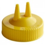 Vollrath 4924-08 Traex® 24 oz. Yellow Single Tip Wide Mouth Squeeze Bottle