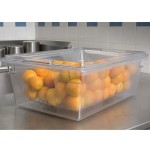 Rubbermaid® FG330000CLR Clear Polycarbonate Food Storage Box - 26 Rubbermaid® FG330000CLR Clear Polycarbonate Food Storage Box - 26