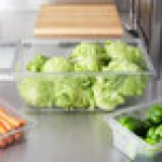 Rubbermaid® FG330000CLR Clear Polycarbonate Food Storage Box - 26 Rubbermaid® FG330000CLR Clear Polycarbonate Food Storage Box - 26