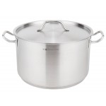 Vollrath / Lincoln 3905 Optio 22 Qt. Sauce Pot with Cover