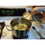 Vollrath / Lincoln 3905 Optio 22 Qt. Sauce Pot with Cover