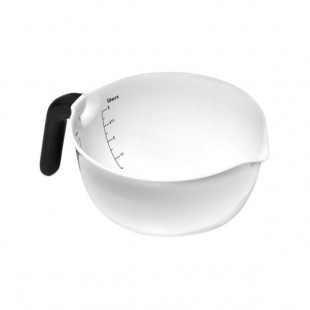 OXO 1144000 Good Grips 2 Quarts (8 Cups) White Measuring Cup / Batter Bowl