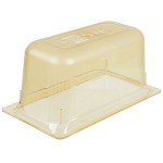Vollrath 9036410 Super Pan® 1/3 Size Amber High Heat Plastic Food Pan - 6 Vollrath 9036410 Super Pan® 1/3 Size Amber High Heat Plastic Food Pan - 6