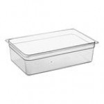 Cambro 16CW148 Camwear® Full Size White Polycarbonate Food Pan - 6 Cambro 16CW148 Camwear® Full Size White Polycarbonate Food Pan - 6