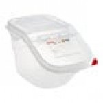Araven 09146 ColorClip 1.8 Gallon / 28.8 Cup Polypropylene Light-Duty Shelf Ingredient Bin Araven 09146 ColorClip 1.8 Gallon / 28.8 Cup Polypropylene Light-Duty Shelf Ingredient Bin