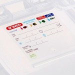 Araven 09146 ColorClip 1.8 Gallon / 28.8 Cup Polypropylene Light-Duty Shelf Ingredient Bin Araven 09146 ColorClip 1.8 Gallon / 28.8 Cup Polypropylene Light-Duty Shelf Ingredient Bin