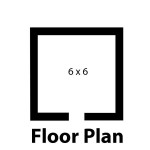 Norlake Fast Trak 6' x 6' x 6' 7