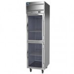 Beverage-Air CT1HC-1HS Cross-Temp 1 Section Convertible Reach-In Refrigerator / Freezer with Half Doors
