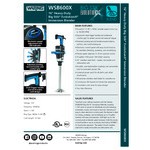 Scratch and Dent Waring WSB600X Big Stik EvolutionX 16 Scratch and Dent Waring WSB600X Big Stik EvolutionX 16