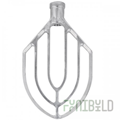 Scratch and Dent Hobart BBEATER-ALUD30 Classic Aluminum Flat Beater for 30-40 Qt. Bowls