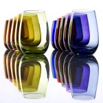 Stolzle Elements from Global Tableware Collective 15.75 oz. Smoky Blue Stemless Wine Glass / Tumbler - 24/Case Stolzle Elements from Global Tableware Collective 15.75 oz. Smoky Blue Stemless Wine Glass / Tumbler - 24/Case