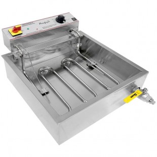 Paragon 9125 ParaFryer 25 lb. Shallow Pan Manual Funnel Cake Fryer - 240V, 4400W Paragon 9125 ParaFryer 25 lb. Shallow Pan Manual Funnel Cake Fryer - 240V, 4400W