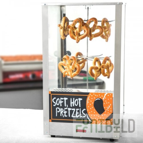 Nemco 6403 Dual Rack Revolving Pretzel Warmer - 120V