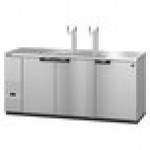 Hoshizaki DD80-S Stainless Steel Double Tap Kegerator Beer Dispenser - (4) 1/2 Keg Capacity Hoshizaki DD80-S Stainless Steel Double Tap Kegerator Beer Dispenser - (4) 1/2 Keg Capacity