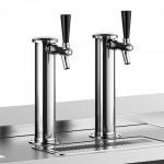 Beverage-Air DD68HC-1-C-B 2 Single Tap Club Top Kegerator Beer Dispenser - Black, (3) 1/2 Keg Capacity Beverage-Air DD68HC-1-C-B 2 Single Tap Club Top Kegerator Beer Dispenser - Black, (3) 1/2 Keg Capacity