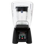 Waring MX1500XTXP Xtreme 3 1/2 hp Commercial Blender with Programmable Keypad & LCD Screen, Adjustable Speed, and 48 oz. Copolyester Container - 120V Waring MX1500XTXP Xtreme 3 1/2 hp Commercial Blender with Programmable Keypad & LCD Screen, Adjustable Speed, and 48 oz. Copolyester Container - 120V