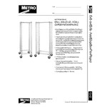Metro RS3 20 Pan Side Load Bun / Sheet Pan Rack - Unassembled