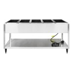Vollrath 38215 ServeWell® SL Electric Five Pan Hot Food Table 120V - Sealed Well
