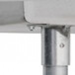 Advance Tabco 4-41-24 One Compartment Stainless Steel Commercial Sink - 24 Advance Tabco 4-41-24 One Compartment Stainless Steel Commercial Sink - 24