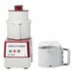 Waring WFP14SC Combination Food Processor with 3.5 Qt. Clear Bowl, Continuous Feed Attachment, and 4 Discs - 1 hp