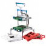 Prince Castle Saber King Mini High Output Complete Fruit / Vegetable Cutting Set - 1/4