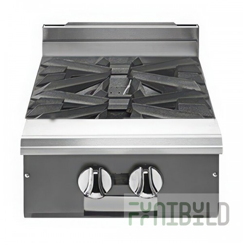 Vulcan V2B12-LP V Series Liquid Propane 2 Burner 12