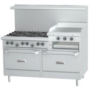 U.S. Range U60-6R24RS LP Liquid Propane 6 Burner 60