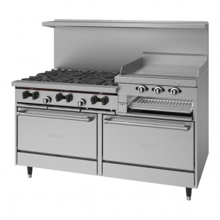 Garland SunFire Series X60-6R24RR Liquid Propane 6 Burner 60