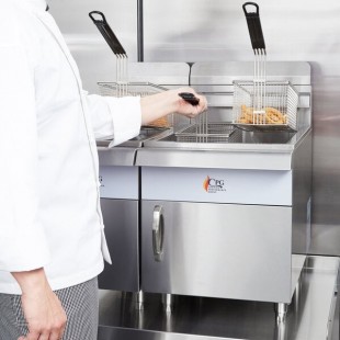 Cooking Performance Group FCPG30 Liquid Propane 30 lb. Countertop Fryer - 53,000 BTU Cooking Performance Group FCPG30 Liquid Propane 30 lb. Countertop Fryer - 53,000 BTU