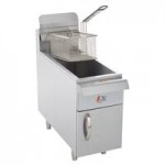 Cooking Performance Group FCPG30 Liquid Propane 30 lb. Countertop Fryer - 53,000 BTU