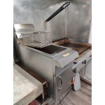 Cooking Performance Group FCPG30 Liquid Propane 30 lb. Countertop Fryer - 53,000 BTU