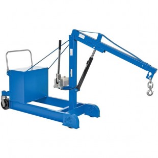 Vestil CBFC-500 Mobile Counter-Balanced Telescoping Floor Crane with 90 Vestil CBFC-500 Mobile Counter-Balanced Telescoping Floor Crane with 90