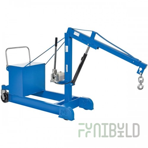 Vestil CBFC-500 Mobile Counter-Balanced Telescoping Floor Crane with 90