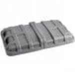 Lavex 27 Cubic Foot Gray Cube Truck Lid