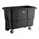 Lavex 27 Cubic Foot Gray Cube Truck Lid