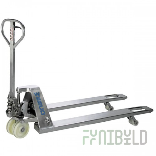 Wesco Industrial Products 272152 5,500 lb. Stainless Steel Pallet Truck with 27