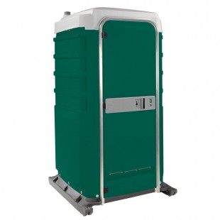 PolyJohn FS3-3003 Fleet Evergreen Premium Portable Restroom with Freshwater / Recirculating Flush Tank - Assembled PolyJohn FS3-3003 Fleet Evergreen Premium Portable Restroom with Freshwater / Recirculating Flush Tank - Assembled