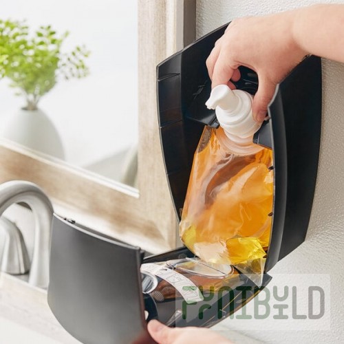 Kutol 21341 Health Guard 1000 mL Advanced Antibacterial Foaming Hand Soap Bag - 6/Case