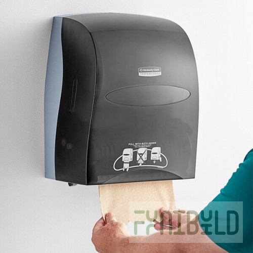 Kimberly-Clark 09996 Professional Sanitouch Manual Hard Roll Towel Dispenser