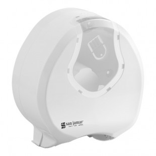 San Jamar R2070WHCL Summit Single Roll Jumbo Toilet Tissue Dispenser - White San Jamar R2070WHCL Summit Single Roll Jumbo Toilet Tissue Dispenser - White